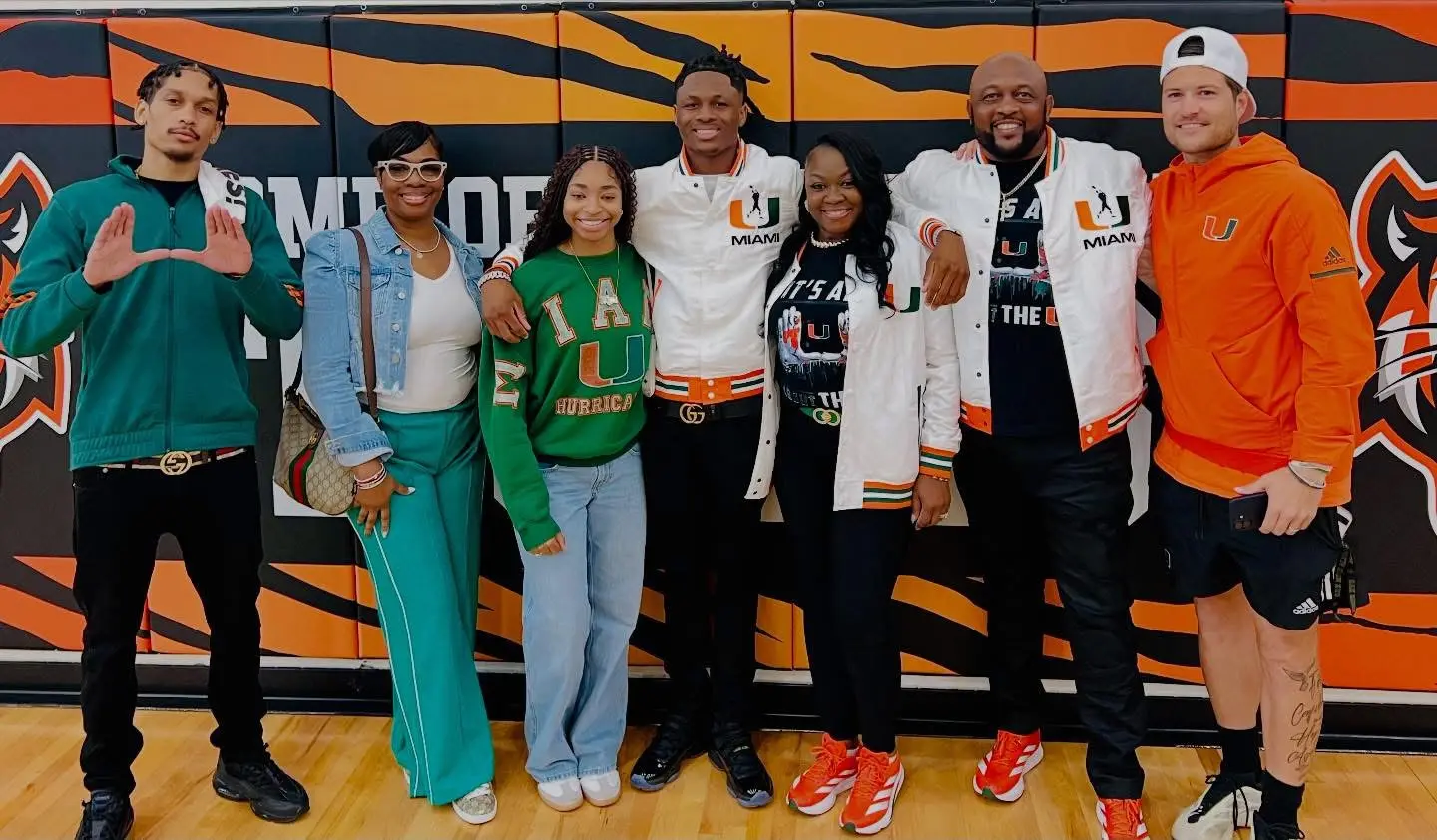 Student-athletes, families, and community supporters gathered at Jones High